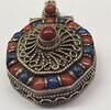 Silberschmuck vintage 925er Silber Anhänger Silberanhänger L: 4,5 cm -