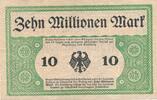 Deutschland Deutsches Reich 10 Millionen Mark Notgeldschein Notgeld Osnabrück Hannover Niedersachsen Handelskammer -