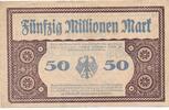 Deutschland Deutsches Reich 50 Millionen Mark Notgeldschein Notgeld Osnabrück Hannover Niedersachsen Handelskammer -