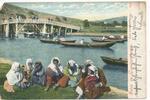 Türkei Türkiye Deutschland AK Ansichtskarte Postkarte Deutsche Post, DAP Salut de Constantinople gelaufen 1906 nach BERLIN -