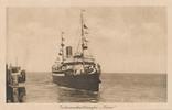 AK Turbinenschnelldampfer " Kaiser " 1924 -