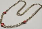 Silberkette 925 925er Silber Katte Collier L: 40 cm -