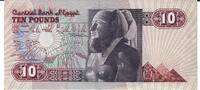 Ägypten 10 Pounds Banknote Geldschein -