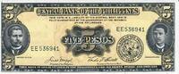 Philippinnen 5 Pesos Banknote Geldschein -