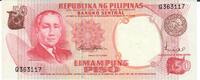 Philippinnen 50 Piso Banknote Geldschein -