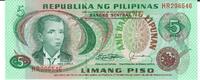 Philippinnen 5 Piso Banknote Geldschein -