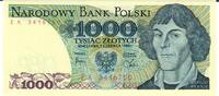 Polen 1000 Zloty Banknote Geldscheine -