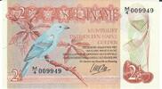 Suriname 2 1/2 Gulden Banknote Geldscheine -