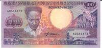 Suriname 100 Gulden Banknote Geldscheine -