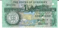 Guernsey 1 Pound Banknote Geldscheine -