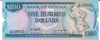Guyana 100 Dollars Banknote Geldscheine -
