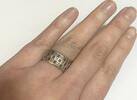Silberring 925er Sterling Silber Ringgröße 56 -