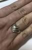 Silberring 925er Sterling Silber Ringgröße 53 -