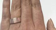 Silberring 925er Sterling Silber Ringgröße 55 -