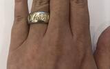 Silberring Amore 925er Sterling Silber Ringgröße 58 -