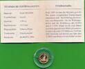 Europa Medaille 585er Gold 14K 585/1000 Gold, 1/20 Oz mit Zertifikat, Europa , Friedenstaube -