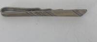 Krawattenklammer 835er Silber Länge ca. 5,2 cm -