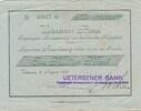 Deutschland Deutsches Reich 1 Millionen Mark Notgeld, SCHLESWIG-HOLSTEIN, Uetersen, Uetersener Bank -