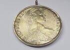 Österreich Medaille Silbermedaille Anhänger Maria Theresia Taler 1780 Spätere Prägung 833er Silber -