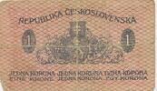 Tschechoslowakei 1 Korun Koruna Krone Československo, Jedna Koruna, Ceskoslovenskych -