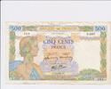 Frankreich 500 Francs Geldschein Banknote -