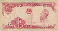 Viet Nam Vietnam 10 Dong Geldschein Banknote -