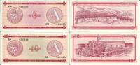 Kuba 3 und 10 Pesos Serie A Banknote Geldscheine 3 und 10 Pesos Serie A (unc) 2 Scheine -