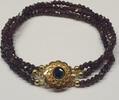 Goldschmuck Granatschmuck Granat 14K 585er Gold Verschluß Granatarmband Goldarmband Armband -