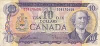 Kanada 10 Dollars Canada Sign. Beattie-Rasminsky -
