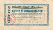 Deutsches Reich Deutschland 1 Million Mark Notgeldschein Notgeld Pinneberg (Schleswig-Holstein) -