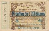 Deutsches Reich Deutschland 500 Millionen Mark Notgeldschein Notgeld Ahrweiler ( Rheinland ) -