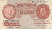 Großbritannien 10 Shillings L.K.O'Brien -