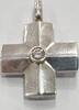 Dänemark / Denmark Designerschmuck Silberschmuck vintage Georg Jensen 925er Silber Sterlingsilber Anhänger Kreuzanhänger 260A -