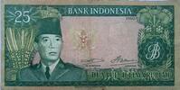 Indonesien 25 Rupiah SUKARNO -