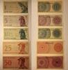 Indonesien 1, 5, 10, 25, 50 Sen Banknote Geldscheine 1, 5, 10, 25, 50 Sen -