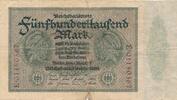 Deutsches Reich Deutschland Weimarer Republik 500000 Mark, Reichsbanknote KN 8stellig, Serie: E -