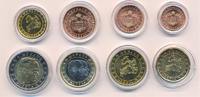 Monaco Münzkurssatz 1 Cent - 2 Euro in Hartplastikkapsel und in dekorativen Etui -