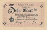 Lennep 10 Mark Gutschein der Stadt, buchstabe D, Nr. 790 -