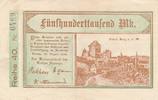 Lennep 500 Tausend Mark Notgeld des Kreisausschuß, Reihe 40 -