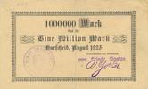 Burscheid Eine Million Mark Gutschein, Friedr. Goetze -