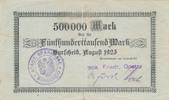 Burscheid 500 Tsd. Mark Gutschein, Friedr. Goetze -
