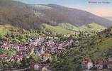 Ak Wildbad von Norden 28.8.1913 (1913) -