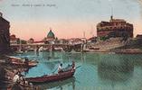 Ak Roma- Ponte e Castel S. Angelo. 13.9.1932 (1932) -