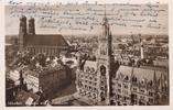 Ak 8.10.1936 (1936) München. Rathaus mit Frauenkirche -