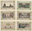 Stassfurt 25 Pfennig 6 Notgeldscheine der Stadt -