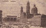 Ak München Theatinerkirche 17.22.1921 (1921) -