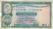 HONG KONG 20 DOLLARS 2001 P 201 HSBC AUNC ABOUT UNC