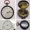 Antike Taschenuhr von der Firma Johannes Dürstein 800er Silber Funktionsfähig -