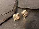 Elegante Ohrstecker 333er Gold mit Zirkonia Ohrschmuck -
