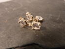 Schöne Ohrstecker 14K Gold mit Zirkonia Ohrschmuck -